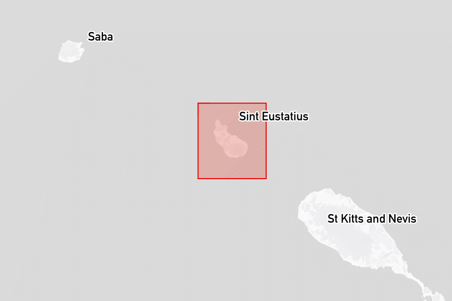Sailing areas in Sint Eustatius