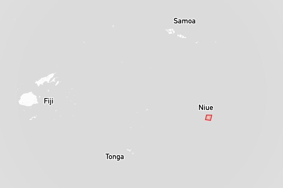 Sailing areas in Niue