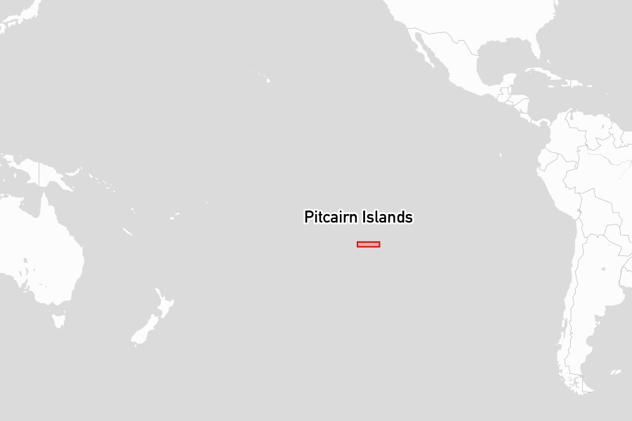 Sailing areas in Pitcairn