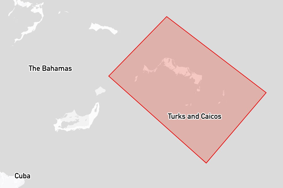 Sailing areas in Turks and Caicos Islands