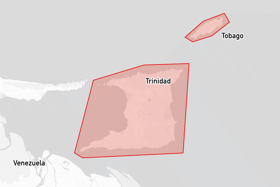Sailing areas in Trinidad and Tobago